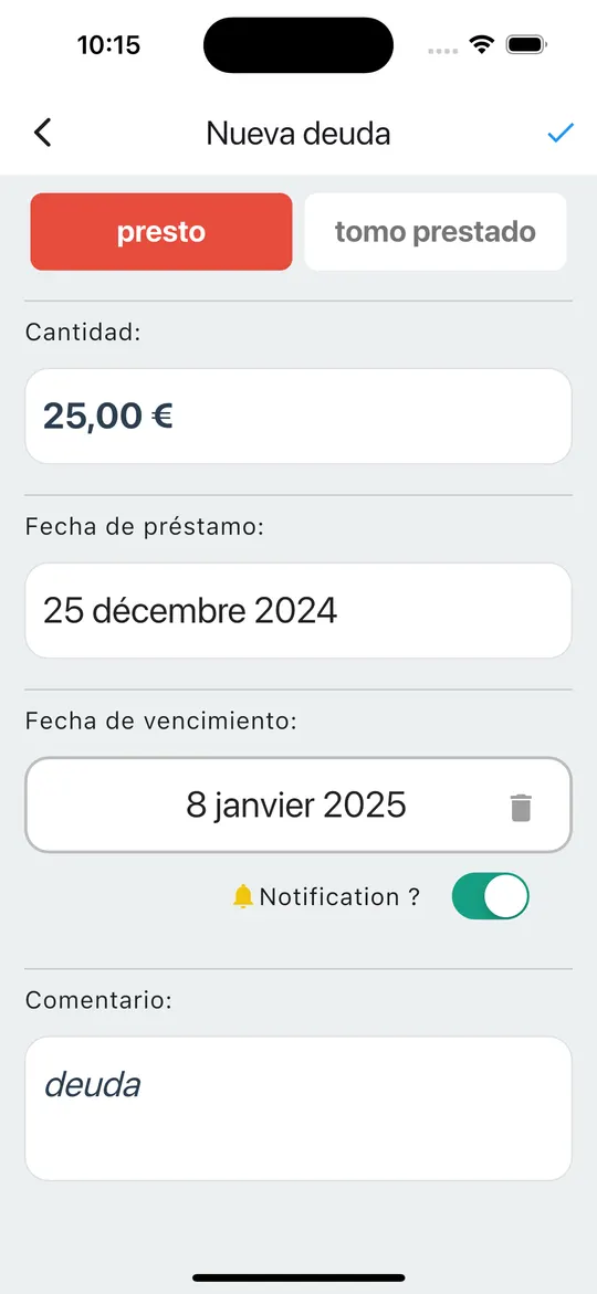 Nueva deuda