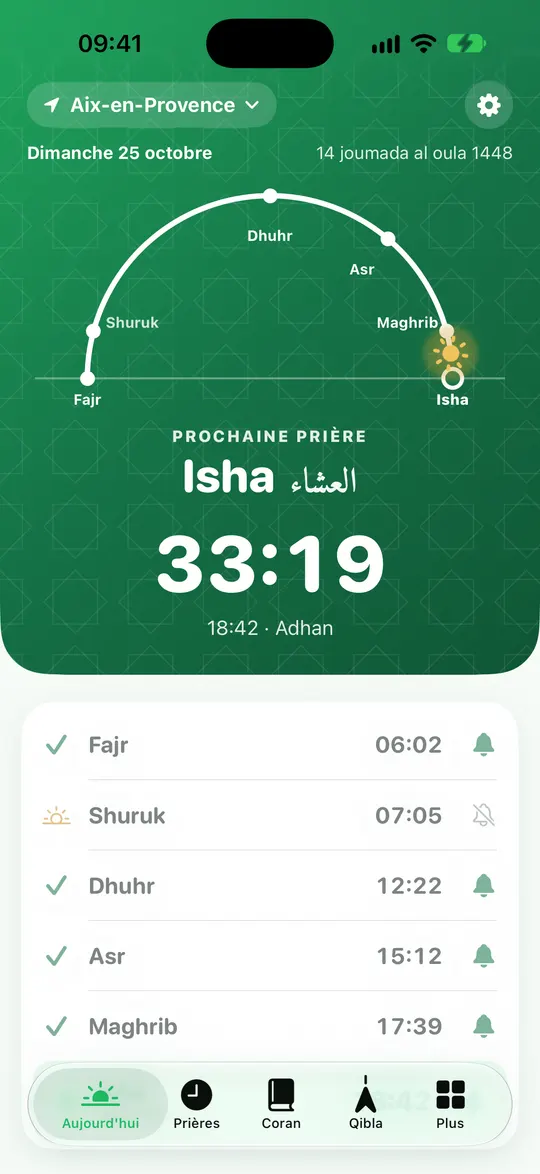 La course du soleil